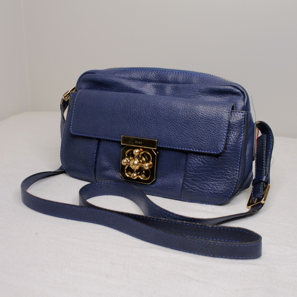 Chloe Handbags - Chloe Navy Leather Bag